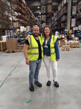 Ger & Deirdre at MSF Supply Brussels 2