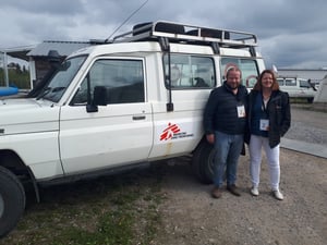 Ger & Deirdre MSF Field Jeep 2